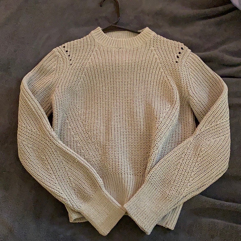Sage Green Crewneck Sweater.